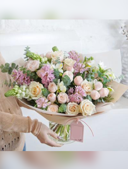 Букет роз Шампань