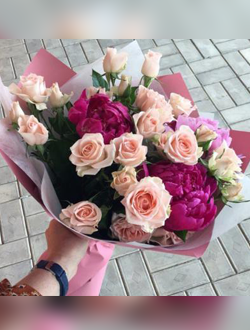 Букет Коралловый