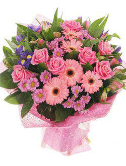 Букет Малиновый закат