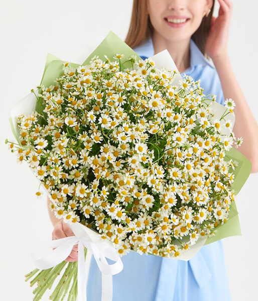 Фото Букет ромашек "Весенняя нежность"