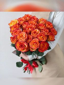 25 Голландских роз HIGH MAGIC