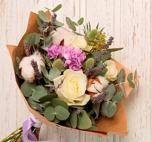 Букет "Павлиний глаз"