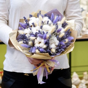 Новогодний букет "Снежинка"