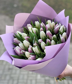 Букет тюльпанов "Весенний аромат"