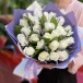 Нежный букет из роз "Чудное мгновение"