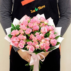 Кустовые розы "Крем брюле"