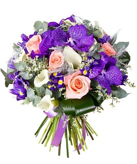 Букет "Синий бархат"