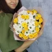 Букет с хризантемой и кустовой розой "Найк" Букет с хризантемой и кустовой розой "Найк"