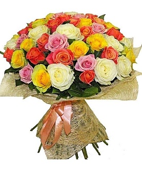 Букет роз "Не скучай"