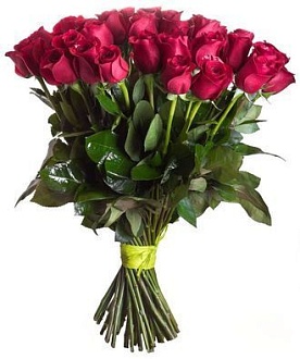 Классический букет голландских роз "Жар птица"