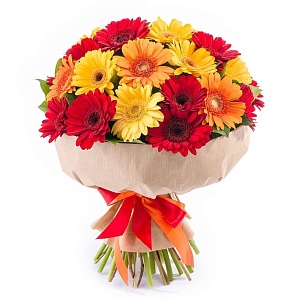 Букет гербер "Теплота весны"