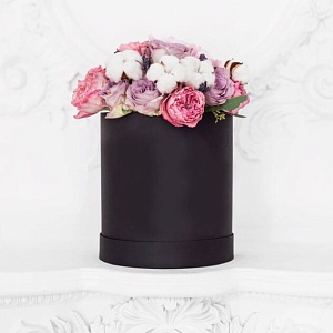 Фото Букет в коробке "Рококо"