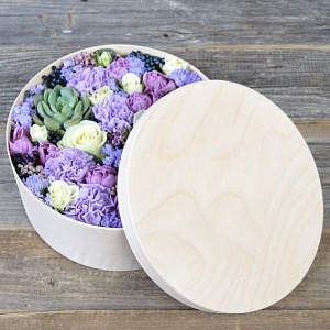 Фото Коробочка "Сиреневый рассвет"