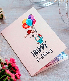 Открытка к букету