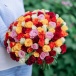 Букет из 101 розы Микс (производство Краснодар) Фото Букет из 101 розы Микс (производство Краснодар)