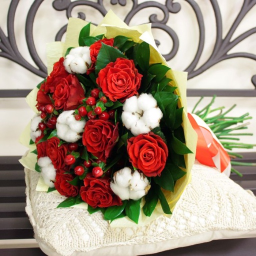 Букет "Зимняя дорога"