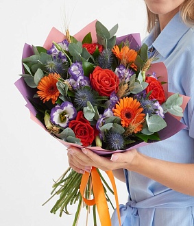 Фото Сборный букет "Единорог"