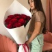 Красно-белый букет "Для неё" Красно-белый букет "Для неё"