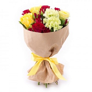 Букет с 7 розами "Олимпик"