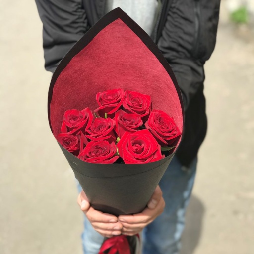 Красные розы "Абсолют"