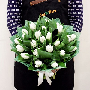 Тюльпаны "Белый танец"
