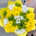 Букет из 15 хризантем на международный женский день