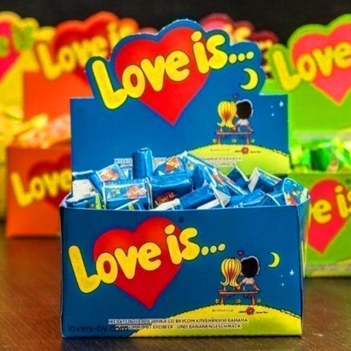 Жвачка Love is