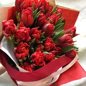 Букет "Красное великолепие"