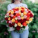 Букет из 101 розы Микс (производство Краснодар) Фото Букет из 101 розы Микс (производство Краснодар)