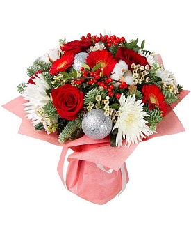 Букет "Новогодние чудеса"