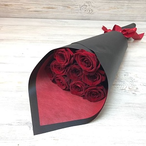 Красные розы "Абсолют"