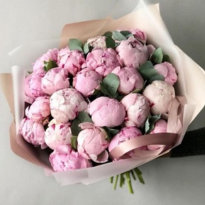 Букет пионов "Необыкновенное"