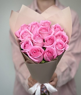 Свадебный букет "Розовое небо"