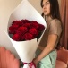 Красно-белый букет "Для неё" Красно-белый букет "Для неё"