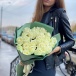 Букет из 29 нежных белых роз "Прикосновение" Букет из 29 нежных белых роз "Прикосновение"