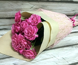 Кустовые розы "Асель"