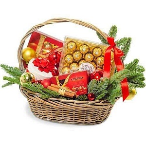 Корзина "Ожидание праздника"