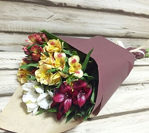 Альстромерии "Яркие краски"