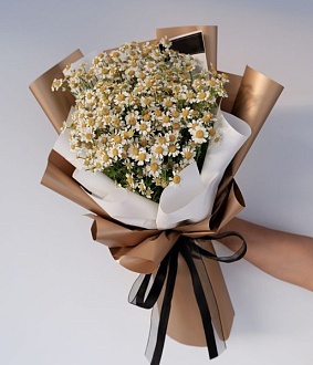 Ромашки в букете "Сансет"