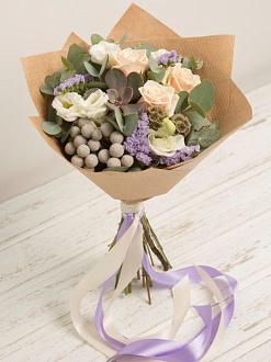 Новогодний букет на ресепшн