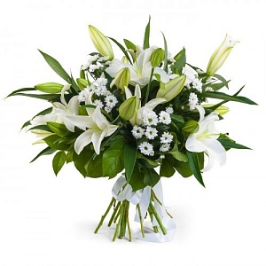 Фото Букет "Снежная королева"