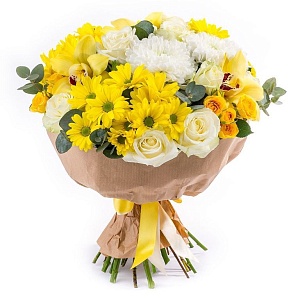 Букет "Золотые облака"