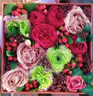 Фото Коробочка "Цветная"