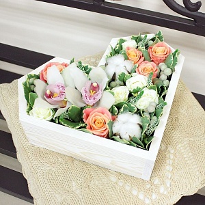 Фото Кашпо "Зимние кружева"