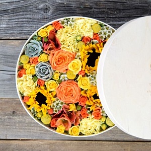 Фото Коробочка "Полевые цветы"