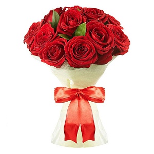 11 красных роз