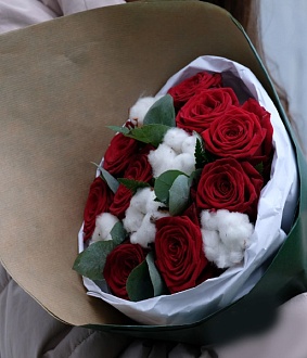 Необычный букет "Маленький космос"