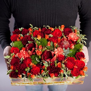 Фото Коробочка "Красное платье"