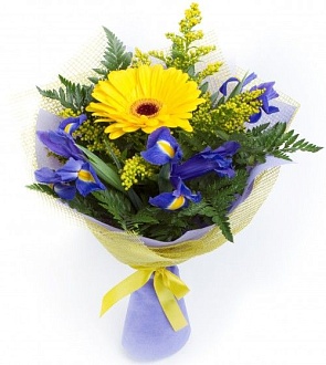 Букет "Теплый рассвет"