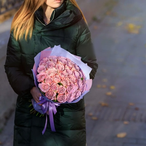 Нежный букет "Сиреневые сны"